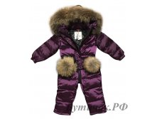 М. 275 Комбинезон слитный Moncler темно-сиреневый (тундра) 5999 руб.