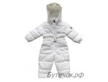 М.18-07 Комбинезон слитный Moncler белый 1200 руб.
