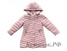 М.1850 Пальто стеганное MONCLER пудра 1800 руб.