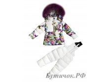 М.17-62 Комплект Moncler белый цветы 3700 руб.