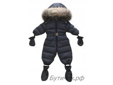 М.18-28 Комбинезон слитный Moncler черный 3000 руб.