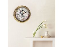 Часы интерьерные настенные "Легкость бытия" Китай; 5 см &#215; 32 см &#215; 32 см; Пластик; В боксе 20 шт. Арт.: 150167