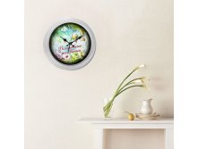 Часы интерьерные настенные "Волшебные мгновения" Китай; 5 см &#215; 32 см &#215; 32 см; Пластик; В боксе 20 шт. Арт.: 150165