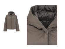 Куртка-пуховик жен. O J 89))555 9530 ру с 38 по 48 Деми, двухсторонняя, одна сторона матовая-другая глянцевая, Серый.jpg