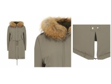 Куртка-парка жен. 55)1 Ma)nz 13290ру с 40 по 50 Деми-зима, мех енота, Бежевый цвет.jpg