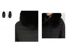 Полупальто-пуховик жен. О C 89)))755L fox 25910 ру с 36 по 48 Зима, мех лиса, ЧЕРНЫЙ.jpg