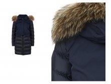 Пальто-пуховик жен. М 5))56 Ma))nz 13940 ру с 40 по 50 Зима, мех енот.jpg