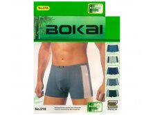 ТРУСЫ МУЖСКИЕ BOKAI 218 БОКСЕРЫ БАМБУК XL-4XL 63,18руб