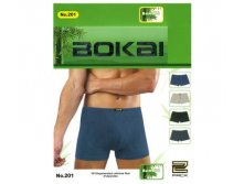ТРУСЫ МУЖСКИЕ BOKAI 201 БОКСЕРЫ БАМБУК L-3XL 63,18руб