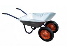 Тачка садовая WB6410 двухколёсная 1450р