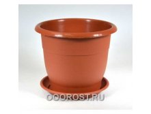 Горшок Лотос 3,5 л. Коричневый