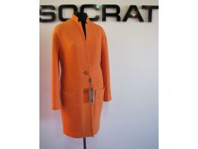 Пальто дс &#8470; 1163 Италия ST VAR col# ORANGE (размеры 46-54) 2390р. шерсть 40%.jpg