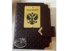 Мужская обложка на автодокументы и паспорт.