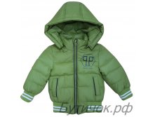 М. 1691-2 Куртка Philipp Plein зеленая 1300 руб