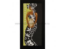 African Lady with Vase ,