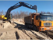 Песок строительный с доставкой
