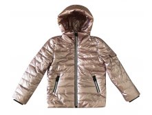М.19-06 Куртка Moncler розовая ( металлик ) 1700 руб.