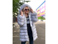 Шубка из песца с капюшоном. Трансформер. 15000