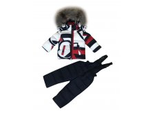 М.1936 Комплект Moncler красно/бело/синий (р.80 и 86 ) 3600 руб.