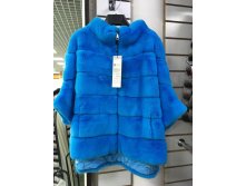 Пончо из меха бобрика 12500р