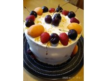 Морковный торт с чизкейком