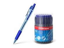46522. Ручка шариковая автоматическая ErichKrause&#174; JOY&#174; Original, Ultra Glide Technology, цвет чернил синий (в тубусе по 50 шт.) Цена 24,9+% в наличии 75 шт.jpg