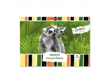 49847 Альбом для рисования на клею ErichKrause&#174; Lemur Style, А4, 40 листов Цена 94,8+% в наличии 3 шт.jpg