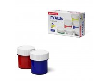 50543 Гуашь ErichKrause&#174; Basic 6 цветов по 17мл Цена 102,8+% в наличии 17 шт.jpg