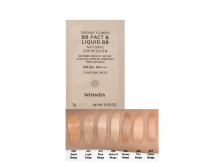 ПРОБНИК Тональный BB крем в кушоне с ферментами органических цветов Organic Flowers BB Pact Natural Expression (Natural Fermentation) 10руб+%