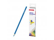 50528 Цветные карандаши шестигранные ErichKrause&#174; Basic 6 цветов Цена 50+% в наличии 1 шт.jpg