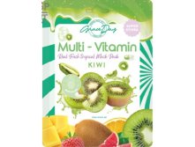 GRACE DAY - МАСКА ТКАНЕВАЯ ДЛЯ ЛИЦА С ПОЛИВИТАМИНАМИ И ЭКСТРАКТОМ КИВИ MULTI-VITAMIN KIWI MASK PACK, 27 ML Цена 22+% в наличии 7 шт.jpeg