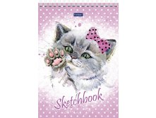Premium Блокнот SketchBook 80л А5ф без линовки Твердая подложка на гребне-Цап-Царап- Цена 72+%. В наличии 10 шт (55).jpg