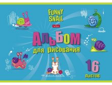 074627 АЛЬБОМ для рисования 16л А4ф на скобе серия -Прикольные улитки- ЦВЕТА РАЗНЫЕ. ЦЕНА 26+% В НАЛИЧИИ 42 ШТ.jpg