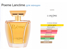 Poeme Lanc&#244;me 100 . .