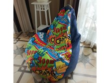 Кресло-груша Boom+син.вставки,р.XXL- итоговая 3000 руб