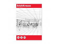 47877 Бумага для черчения в картонной папке ErichKrause, А4, 20 листов, без рамки Цена 130+% в наличии 12 шт.jpg