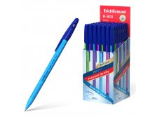 53342 Ручка шариковая ErichKrause R-301 Stick Neon 1.0, цвет чернил синий (в коробке по 50 шт.)