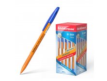43194 Ручка шариковая ErichKrause R-301 Stick Orange 0.7, цвет чернил синий (в коробке по 50 шт.) Цена 13,9+% в наличии 39 шт. Минимальный заказ - 5 шт