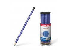 45483 Чернографитный шестигранный карандаш ErichKrause&#174; Grafica 100 HB (в тубусе по 42 шт.) Цена 11,6+% в наличии 16 шт.jpg