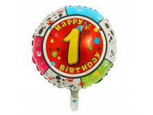1246909    18" Happy Birthday " 0"  55