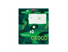 54203 Тетрадь школьная ученическая ErichKrause&#174; Real Croco, 12 листов, клетка (в плёнке по 10 шт.) Цена 121+% в наличии 1 упаковка.jpg