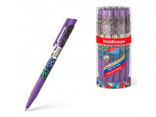 50822 Ручка шариковая автоматическая ErichKrause ColorTouch Matic&Grip Purple Python 0.7, цвет чернил синий (в тубусе по 24 шт.) Цена 24+% в наличии 10 шт. Минимальный заказ - 3 шт.jpg