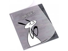 59472 Тетрадь общая ученическая с пластиковой обложкой на скобе ErichKrause Чубрик, Физика, 48 листов, клетка Цена 67,4+% в наличии 2 шт.jpg