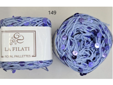 La Filati Royal Paillettes 149 голуб с син.png