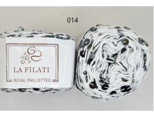 La Filati Royal Paillettes 014 белый с серыми.png