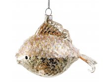 69915 Glass gold fish frosted 11cm a = max width b = base width h = height Min amount (MOQ) 8 - 15,64 