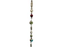 60261 Glass bead garland red-blue-green-silver 195cm a = max width b = base width h = height Min amount (MOQ) 4 - 37,54 