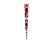 58574 Gem icicle red gold 14,5cm a = max width b = base width h = height Min amount (MOQ) 16 7,22 