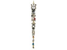 70169 Jewel icicle ornament multi gold frame 14,5cm a = max width b = base width h = height Min amount (MOQ) 20 6,95 