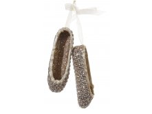 43450 Ballet shoes gold bead 10cm a = max width b = base width h = height Material 95% plastic, 5% ribbon Min amount (MOQ) 24 - 8,4 